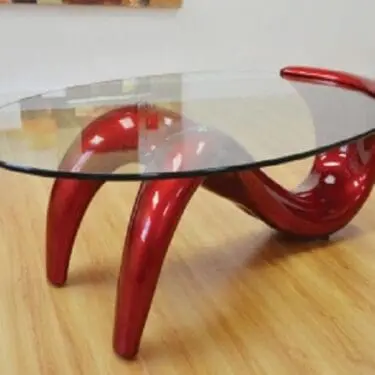 Mermaid Red Coffee Table