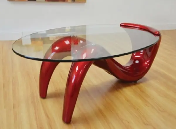 Mermaid Red Coffee Table