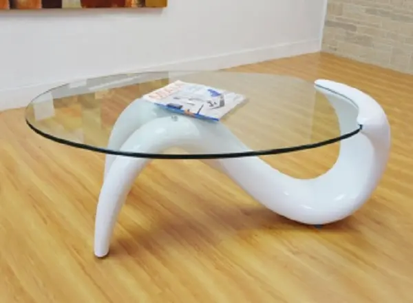 Mermaid White Coffee Table