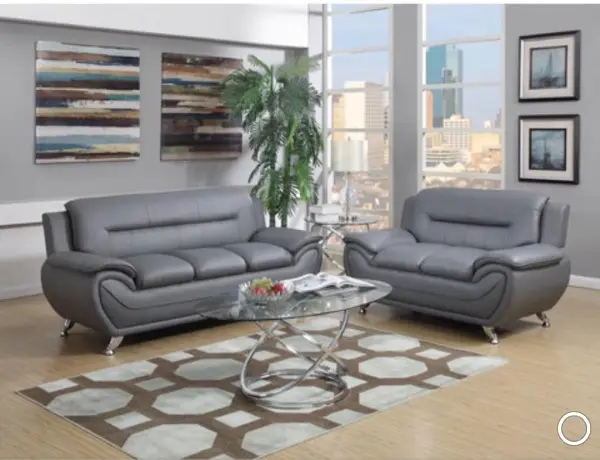 Tivoli Gray Sofa Set