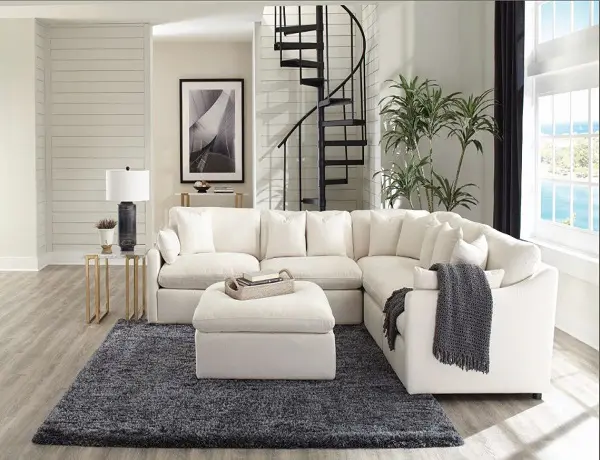 Hobson Cushion Back Sectional