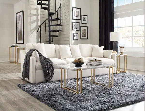 Hobson Cushion Back Sectional - Image 3