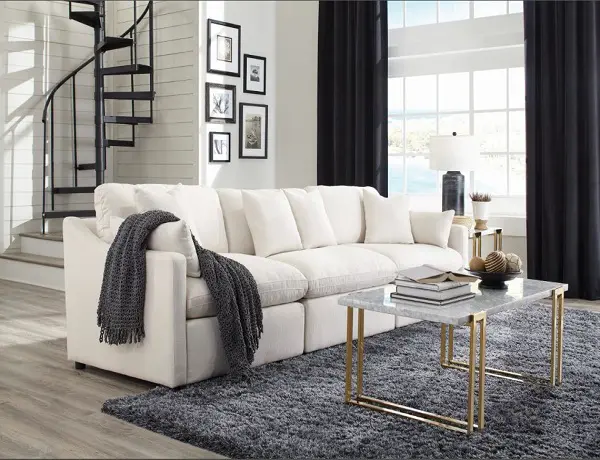 Hobson Cushion Back Sectional - Image 4