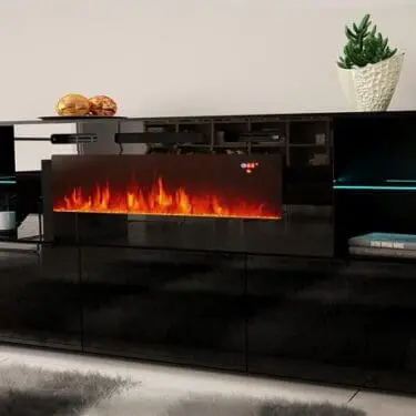 Komi Electric Fireplace Buffet