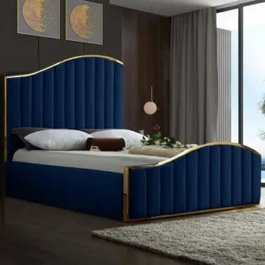 Maya Velvet Bed