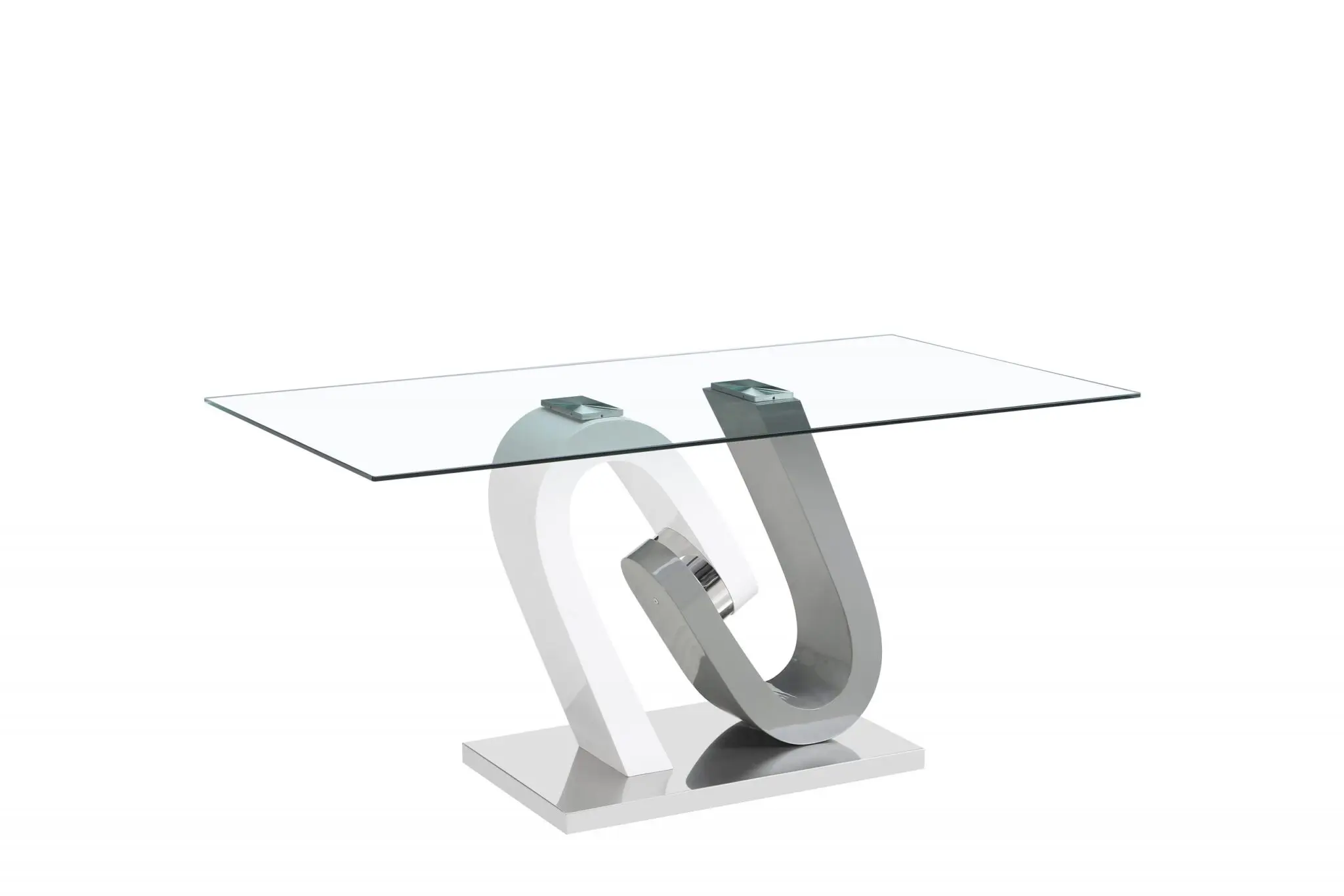 Anoris White/Black Dining Set - Image 2