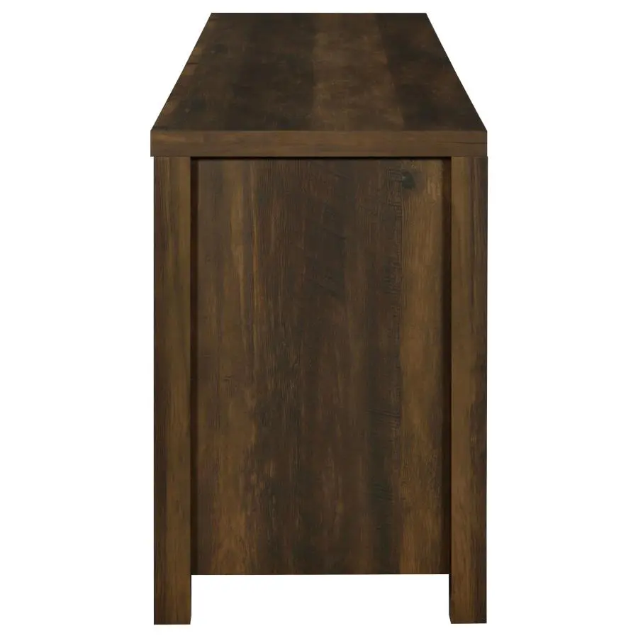 Madra Rectangular TV Console With 2 Sliding Doors - Image 4