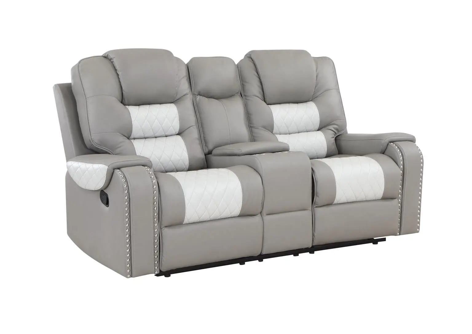Harlow Motion Grey Sofa Set - Image 3