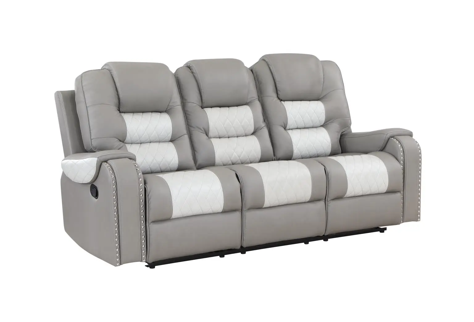 Harlow Motion Grey Sofa Set - Image 4