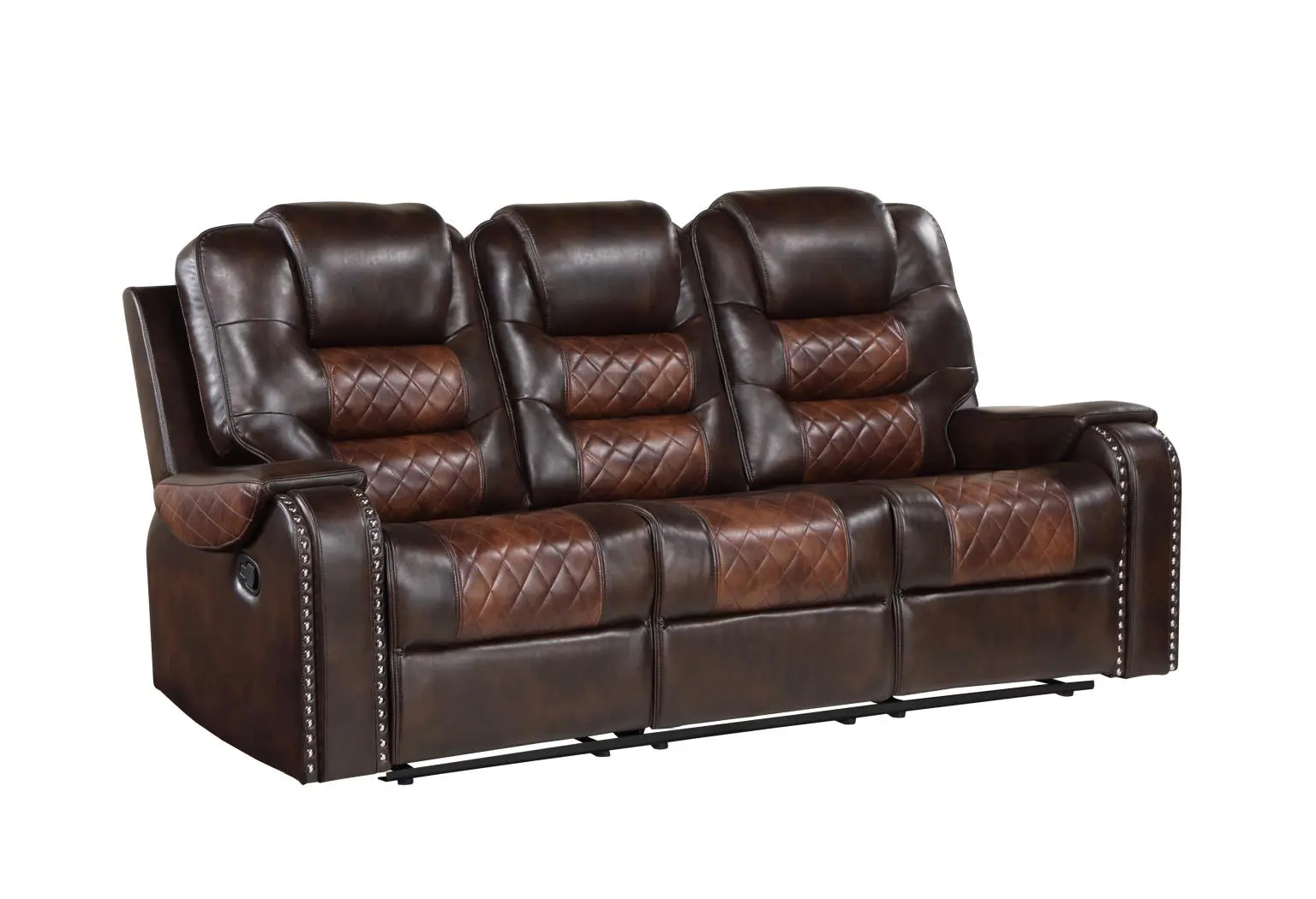 Harlow Motion Brown Sofa Set - Image 4