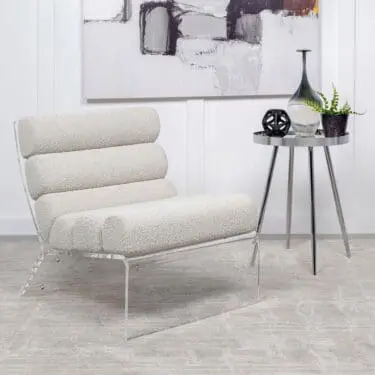 Serreta Upholstered Armless Accent Chair