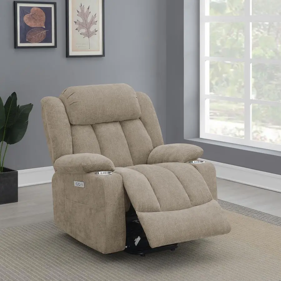 Houston Upholstered Power Lift Recliner