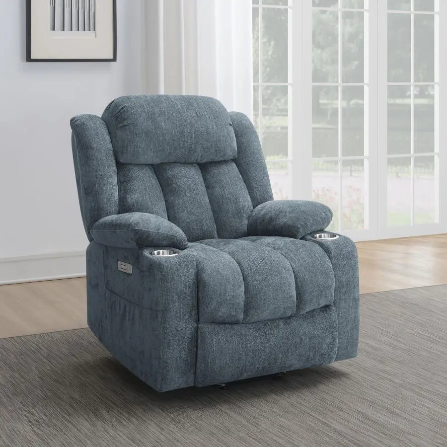 Houston Upholstered Power Lift Recliner - Image 2