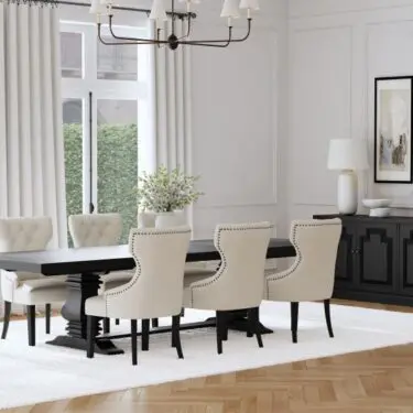 Florence126-inch Extension Dining Table Set