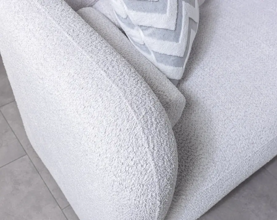 Liva Sand Boucle Sectional - Image 5