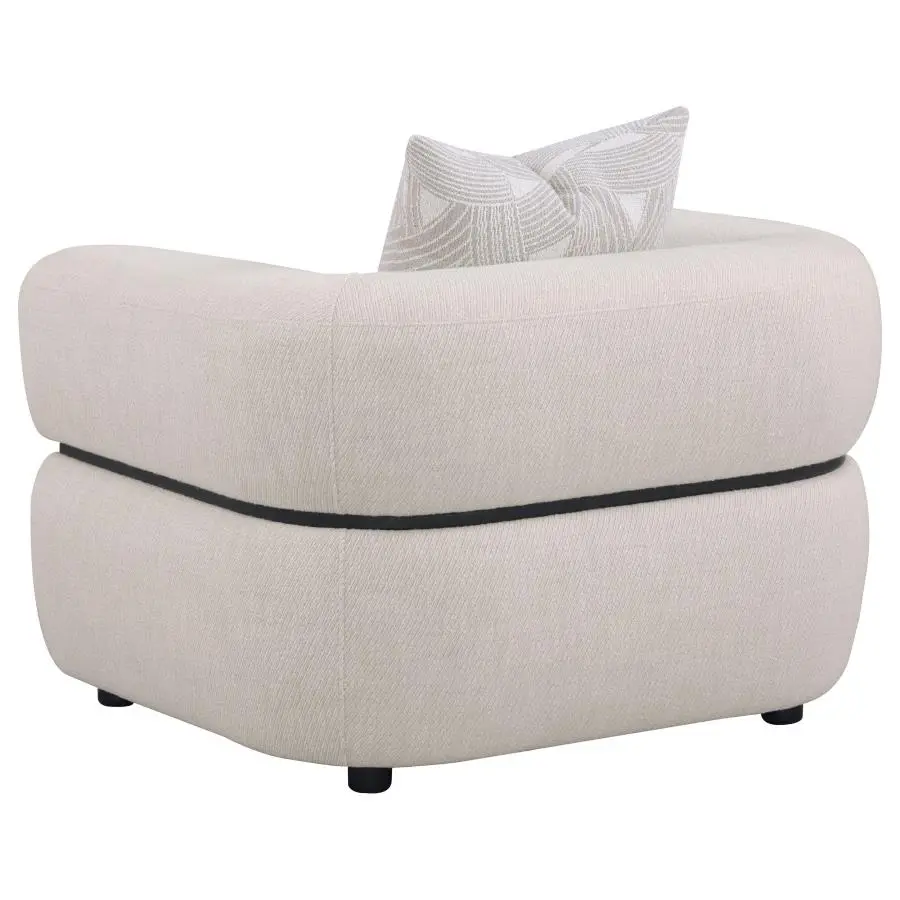 Jeanette Fabric Sofa Set Beige - Image 7