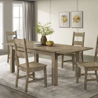 Cardova Extension Table Dining Set Vineyard Oak