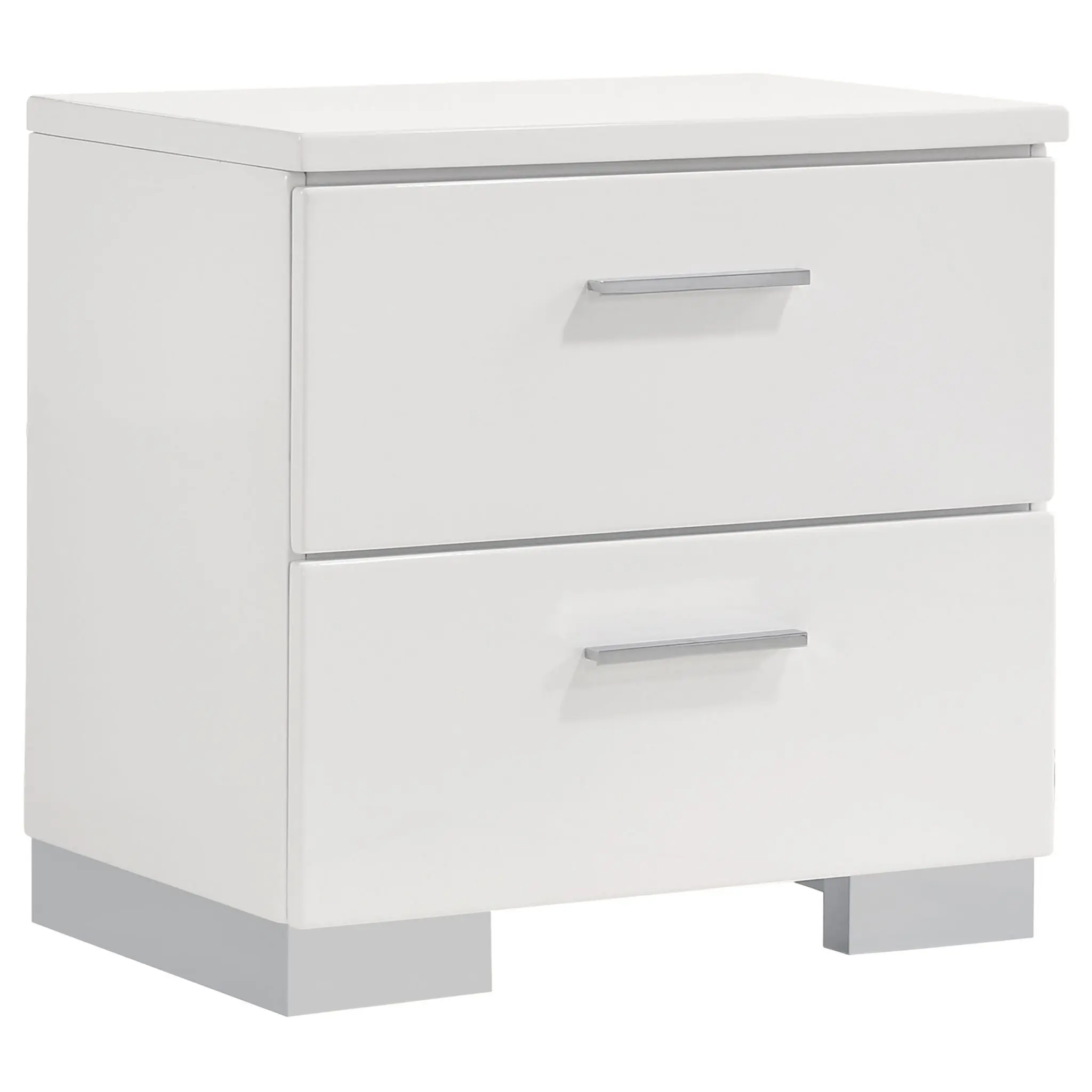 Felicity Bed White High Gloss - Image 5