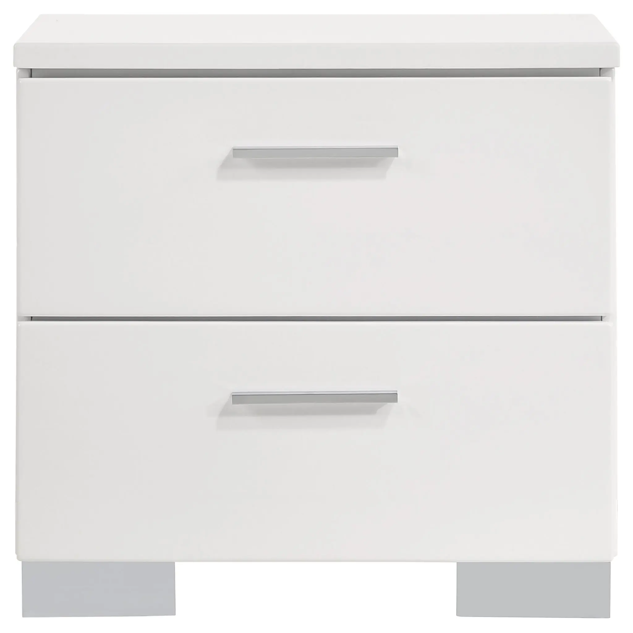 Felicity Bed White High Gloss - Image 6