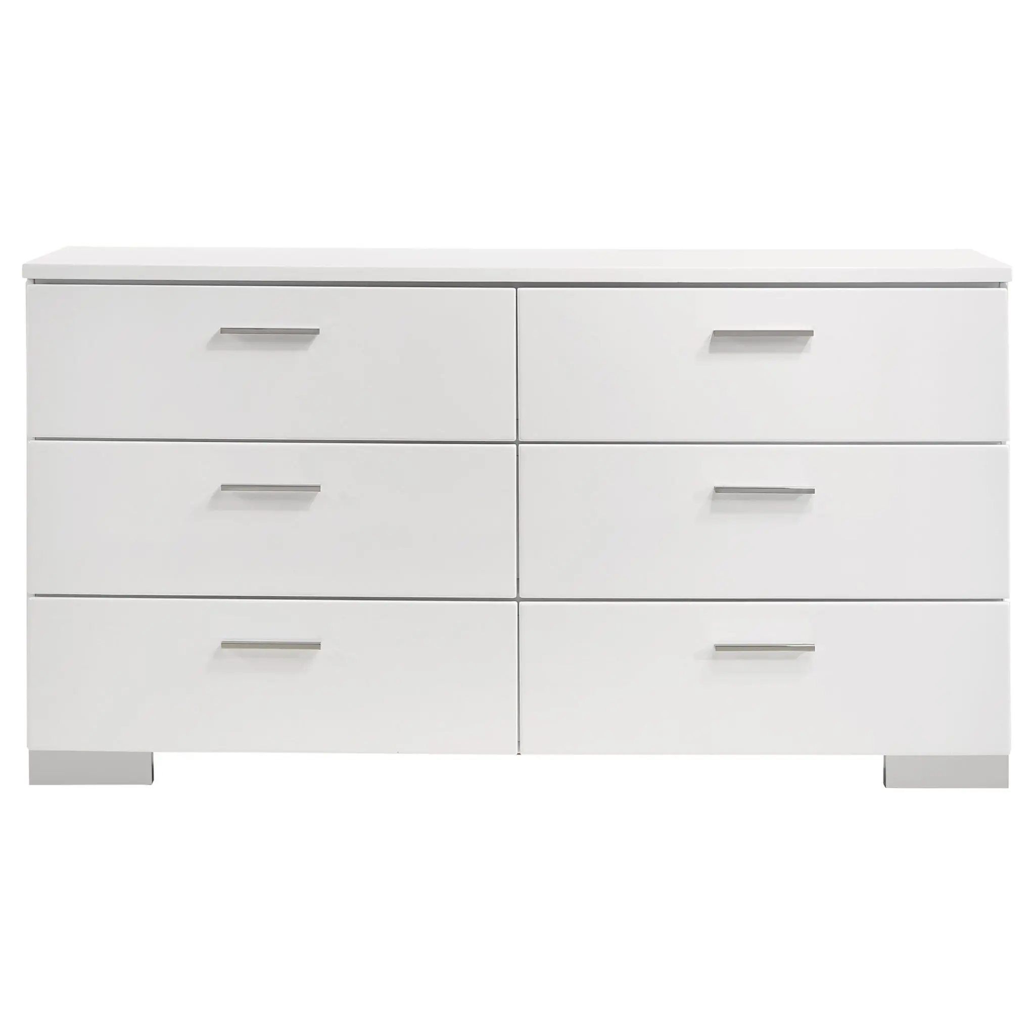 Felicity Bed White High Gloss - Image 9