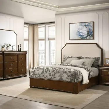 Garland Bedroom Set Brown Cherry