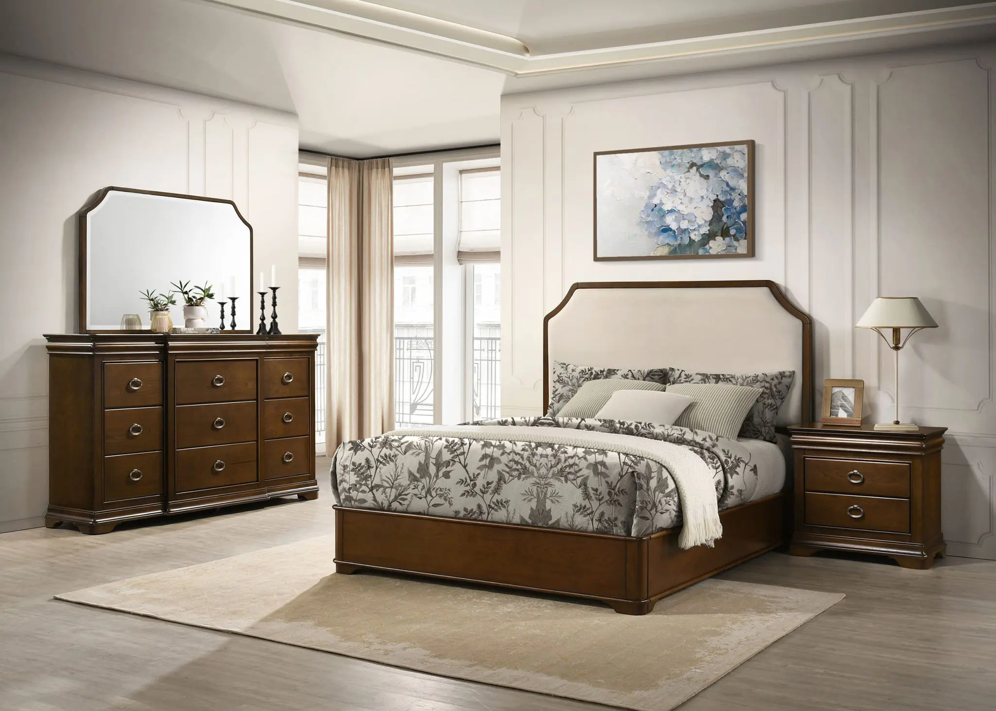 Garland Bed Brown Cherry