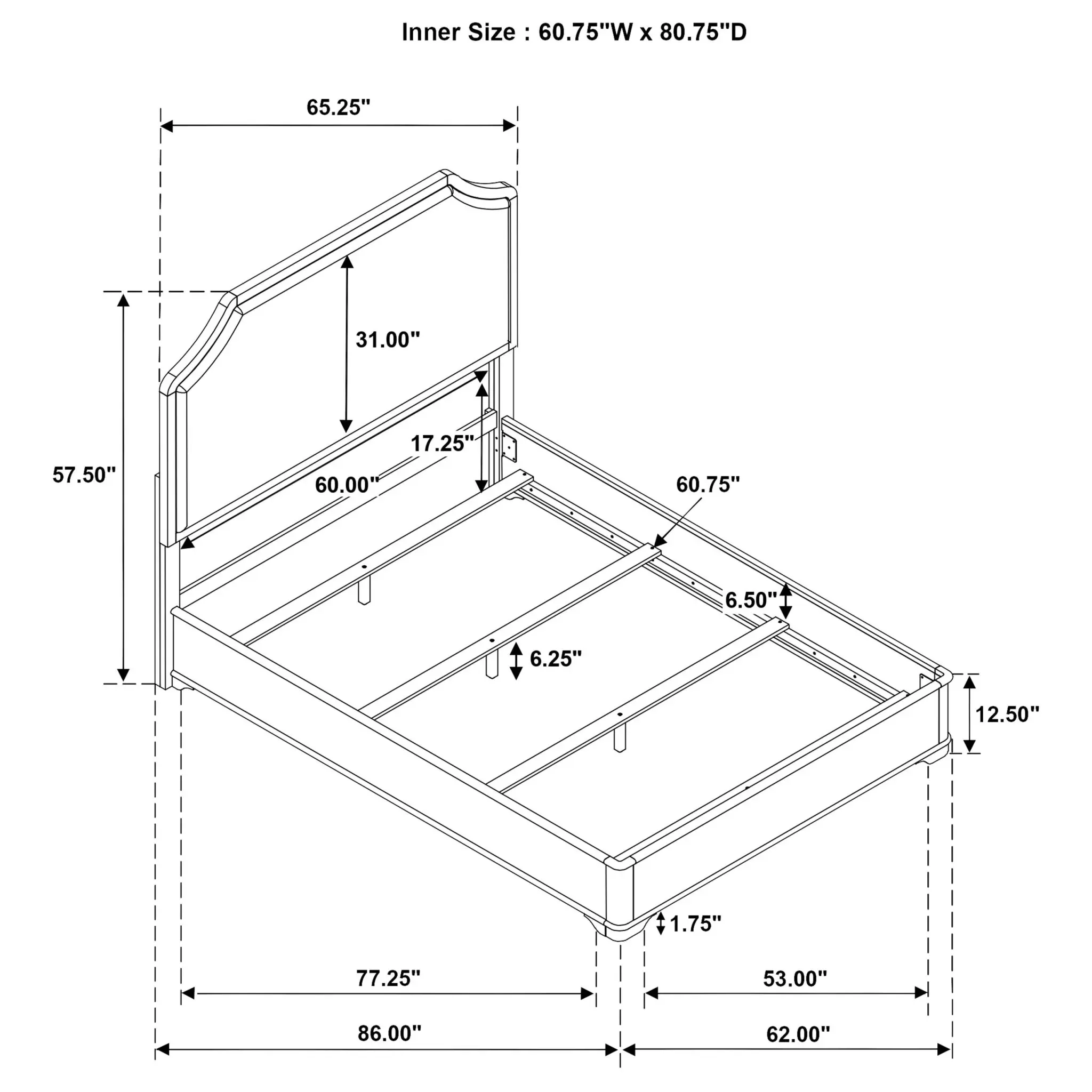 Garland Bed Brown Cherry - Image 17