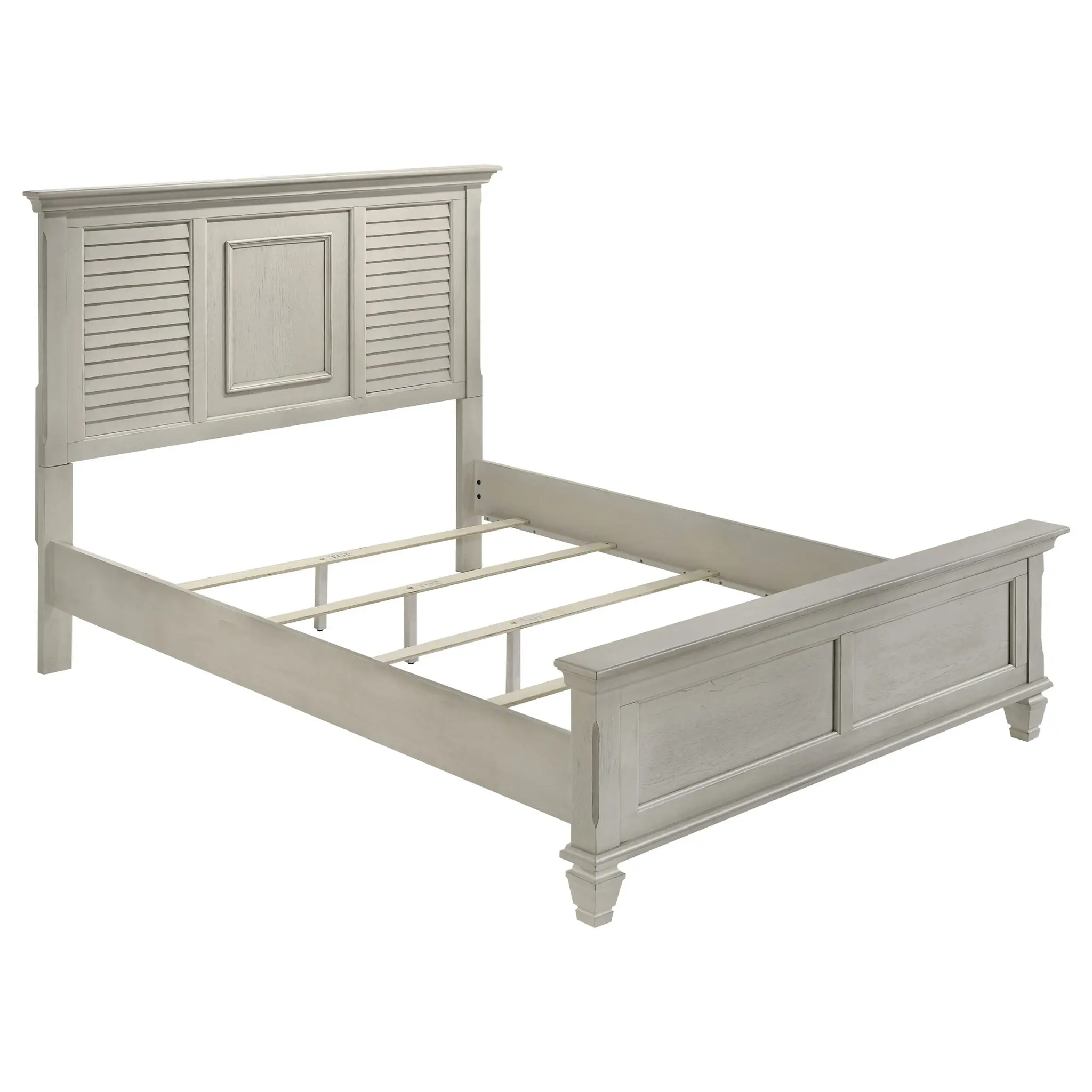 Franco Bed Distressed White - Image 3