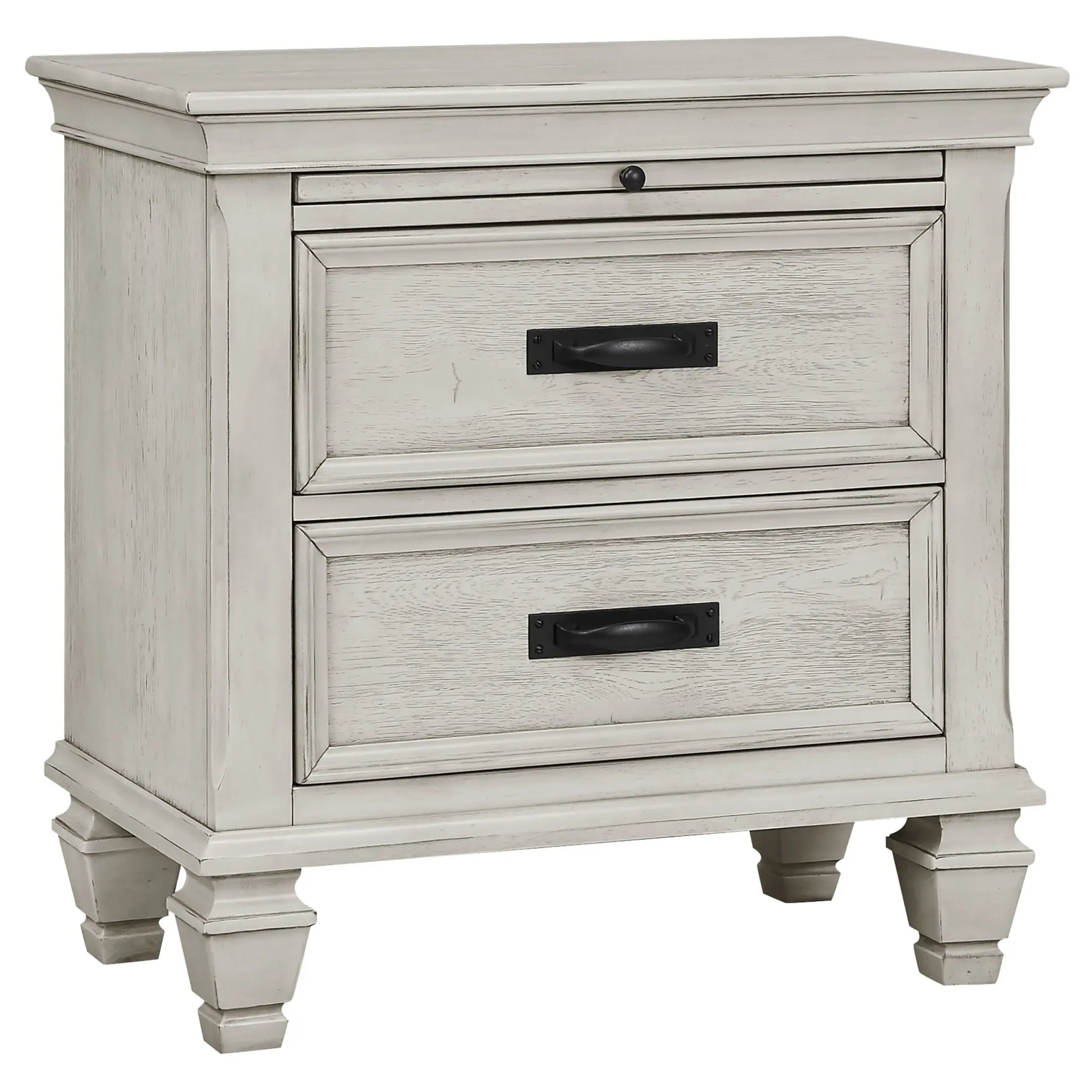 Franco Bed Distressed White - Image 5