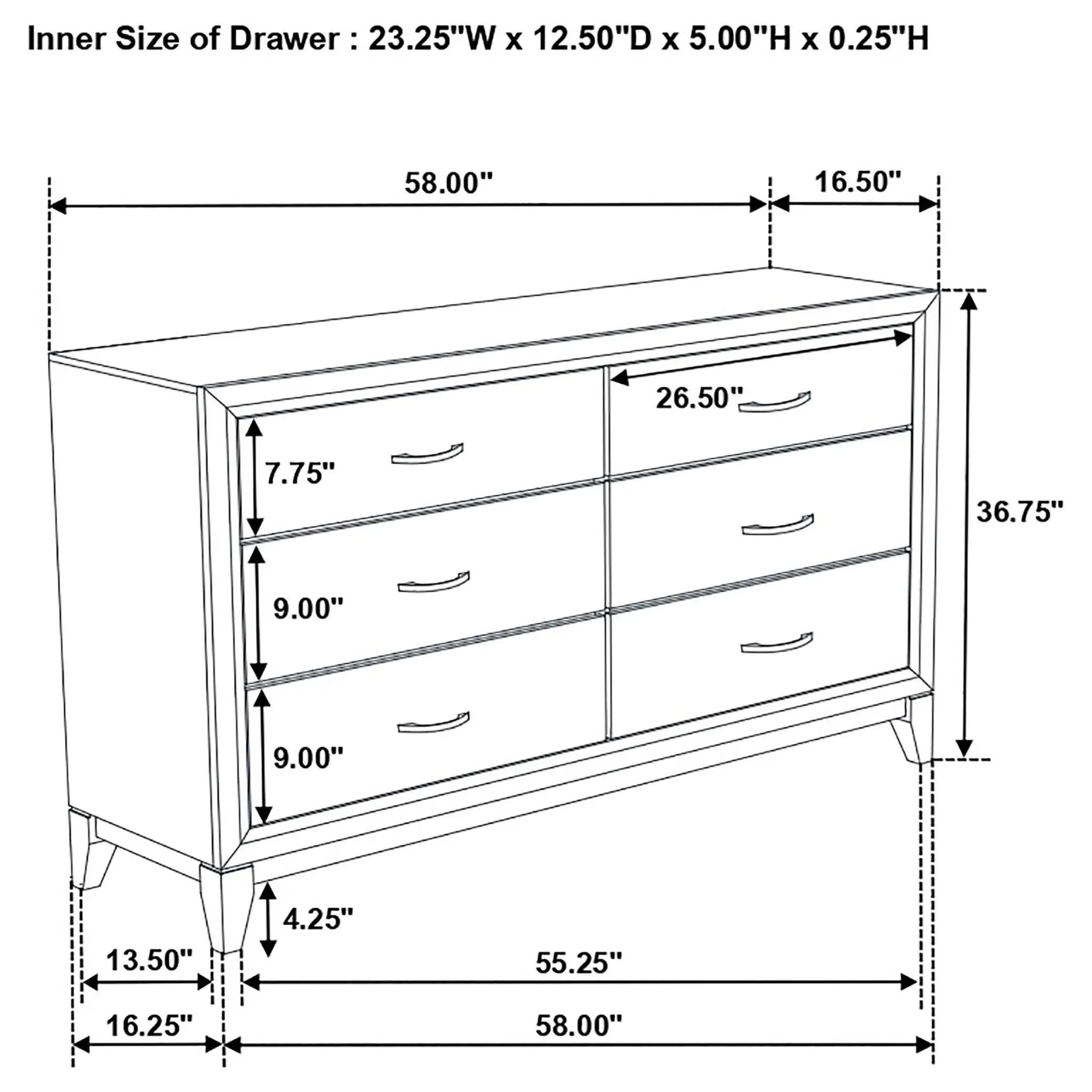 Watson Bed Grey Oak - Image 17