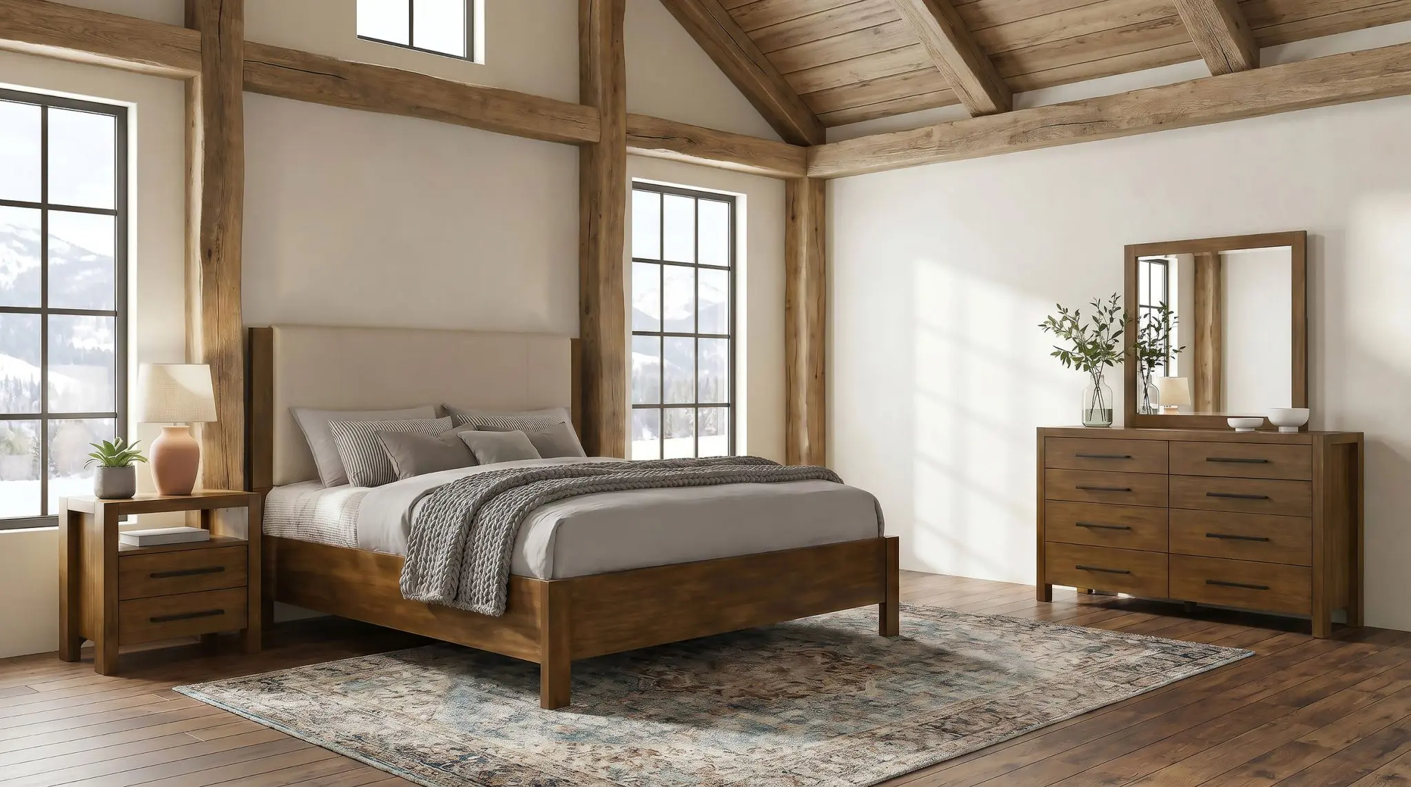 Adderley Bed Warm Brown
