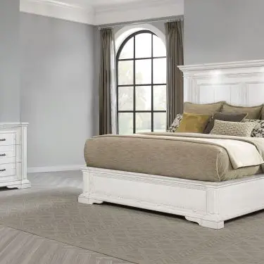 McKinney Bedroom Set Vintage White
