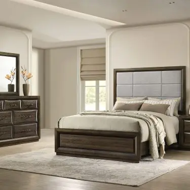 Atlas Bedroom Set Dark Oak