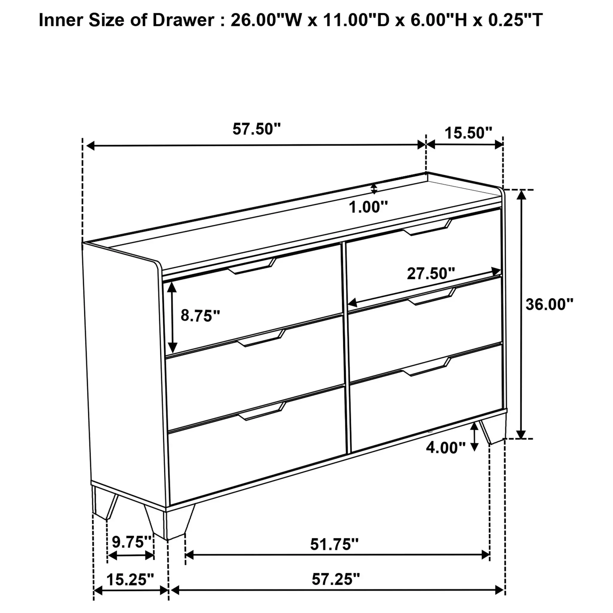 Henderson Bed Medium Oak - Image 18