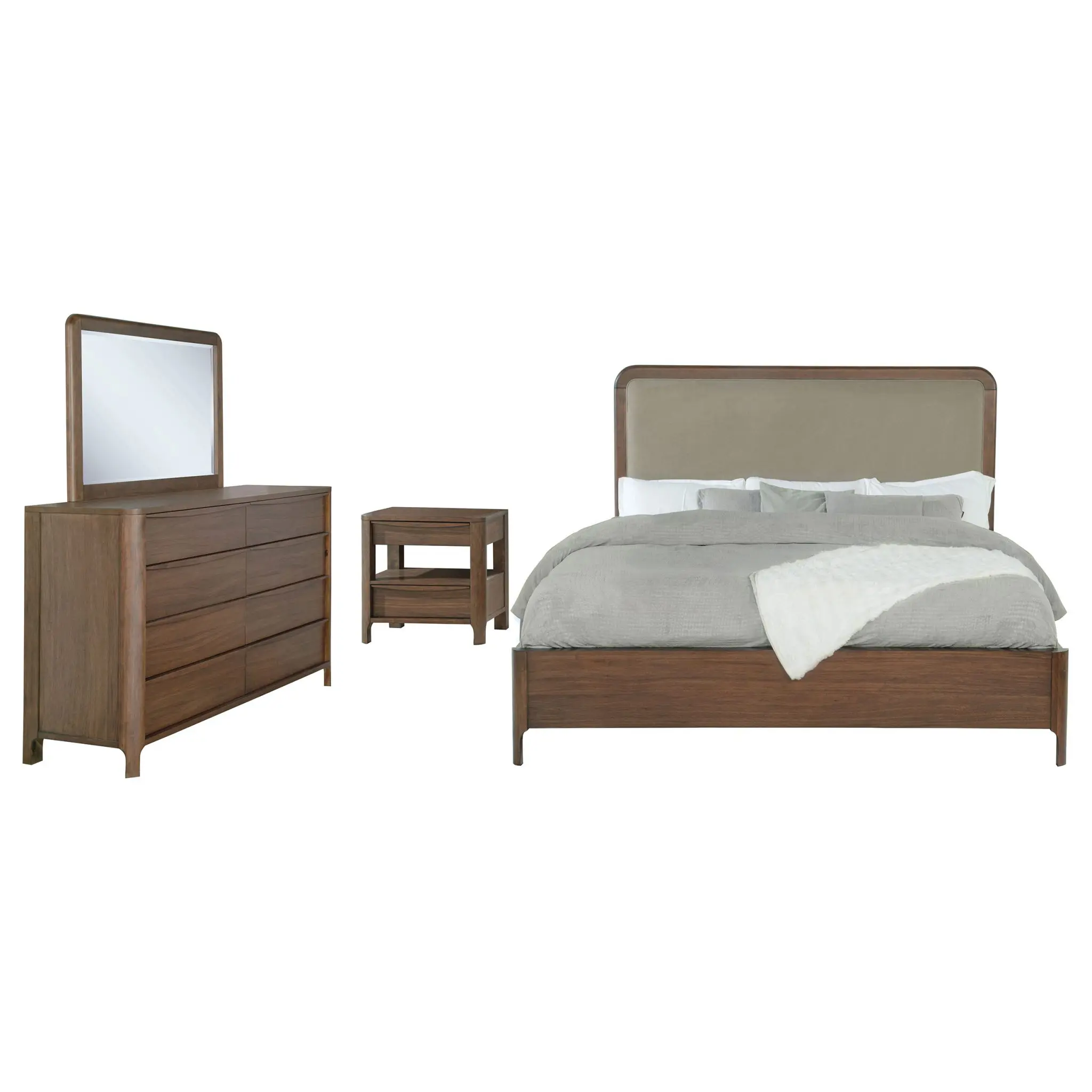 Maderia Bed Walnut - Image 2