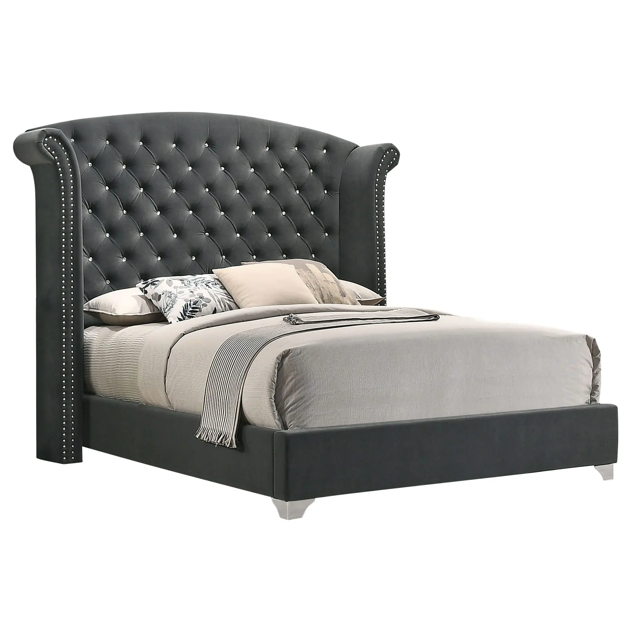 Melody Upholstered Bed - Image 3