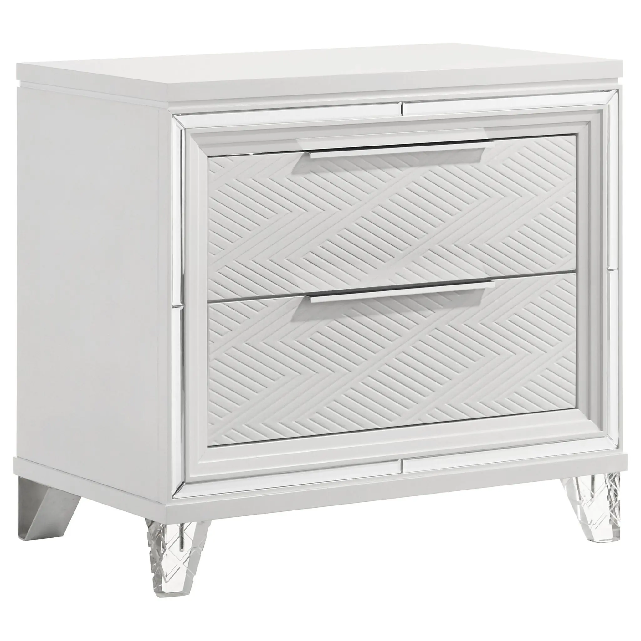 Marmore Bedroom Set White - Image 5