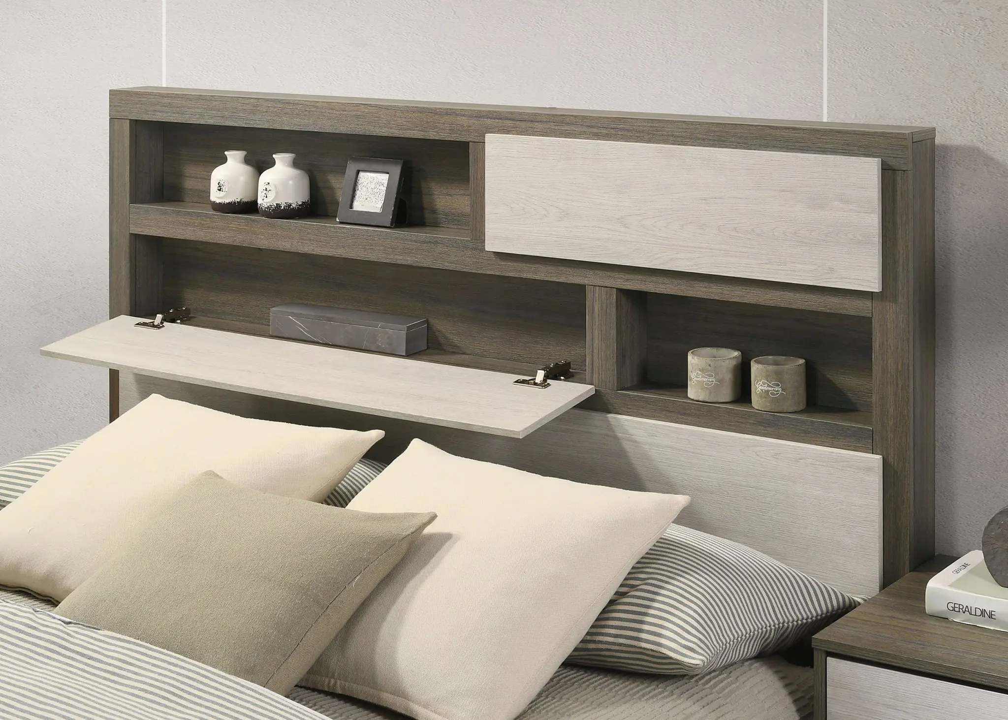 Fenwick Bed Grey Oak - Image 13