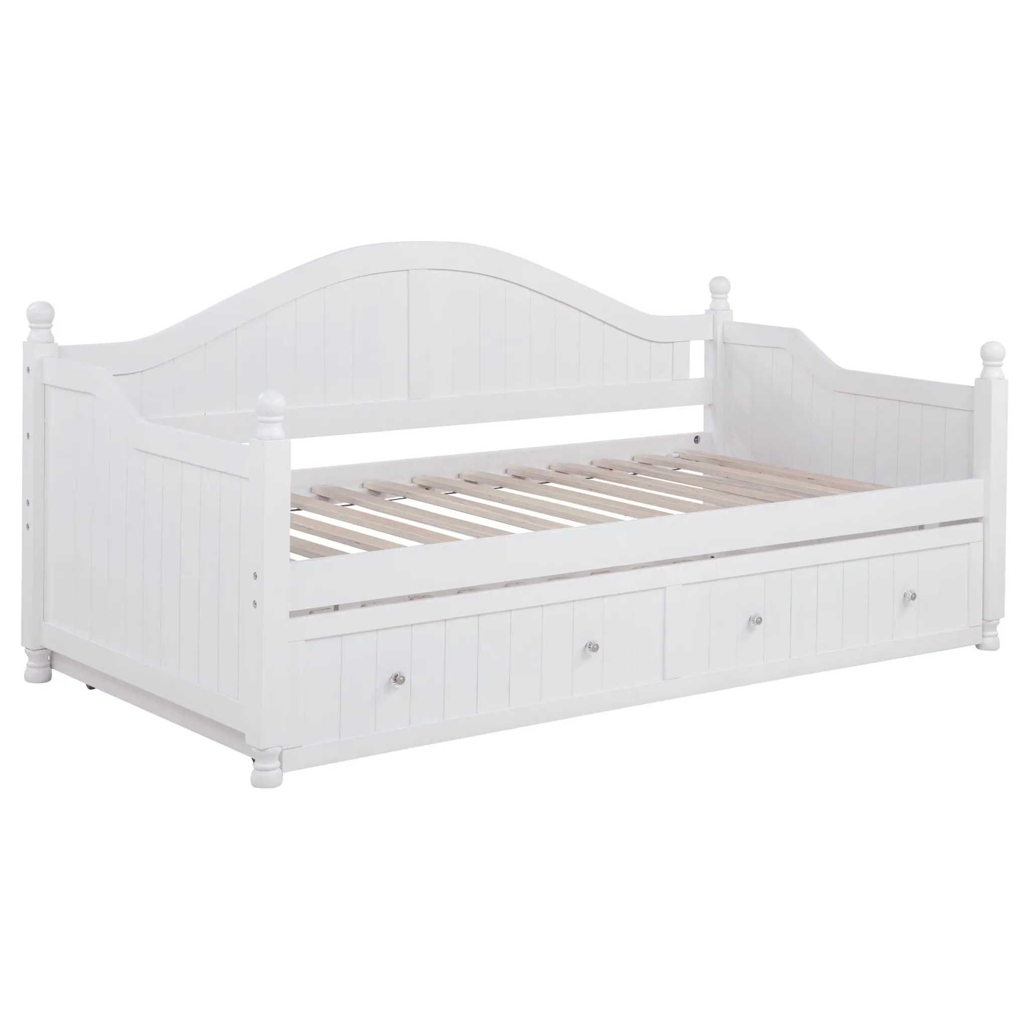 Julie Ann Daybed with Trundle White - Image 3