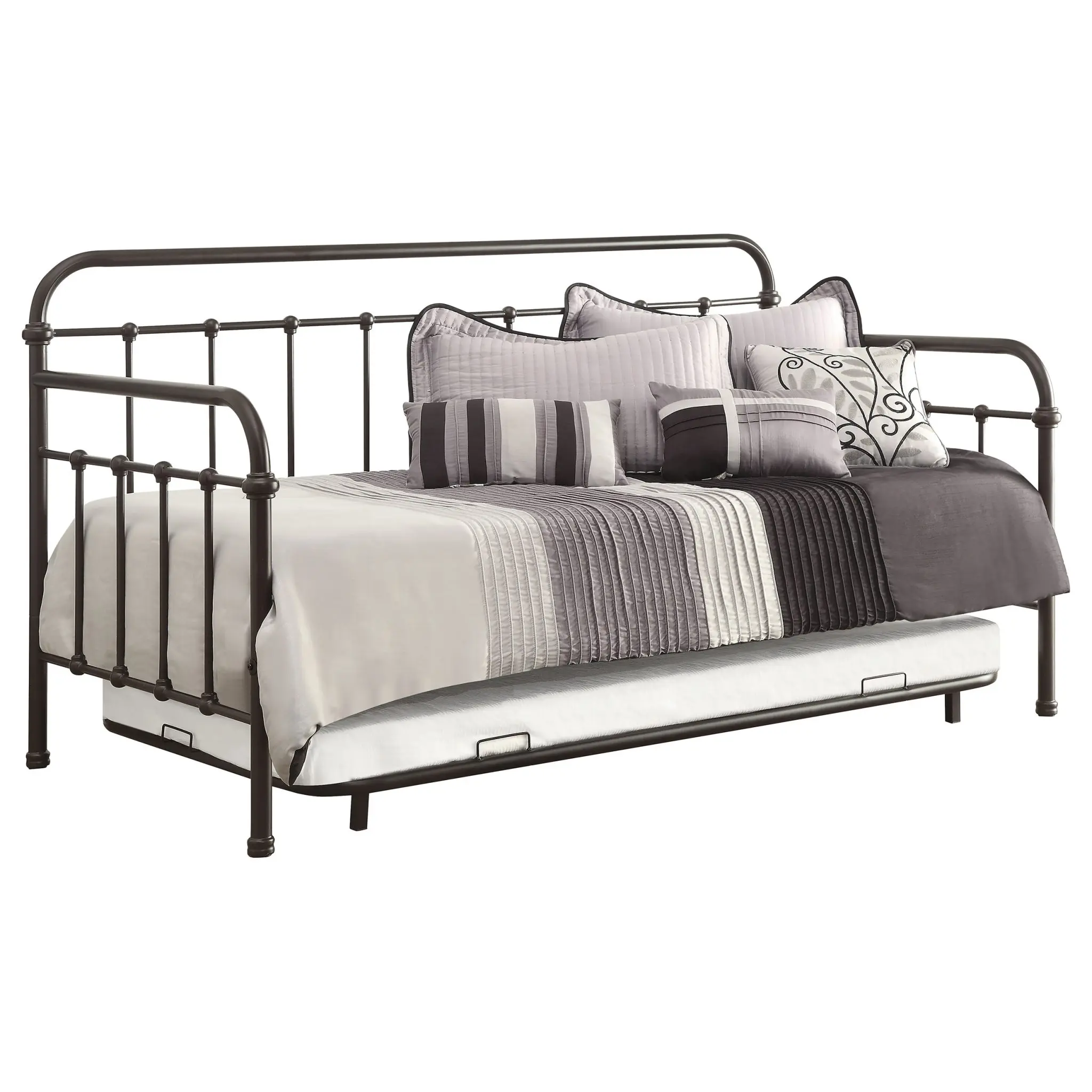 Livingston Daybed with Trundle Dark Bronze - Image 2