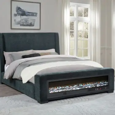Preston Audio Flame Visualizer Bed Dark Blue
