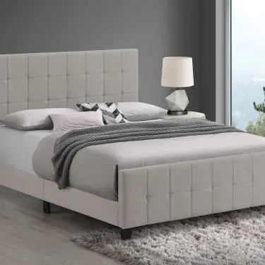 Fairfield Upholstered Bed Beige