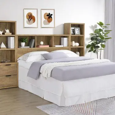 Westpark 3-Piece Bookcase Headboard Bedroom Set