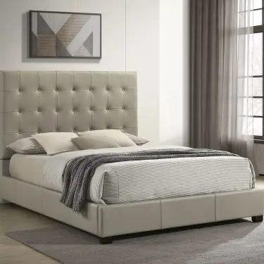 Medley Leather Bed