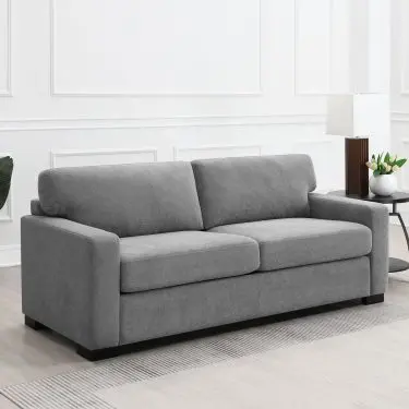 Simpson Sleeper Sofa with Queen Mattress Grey