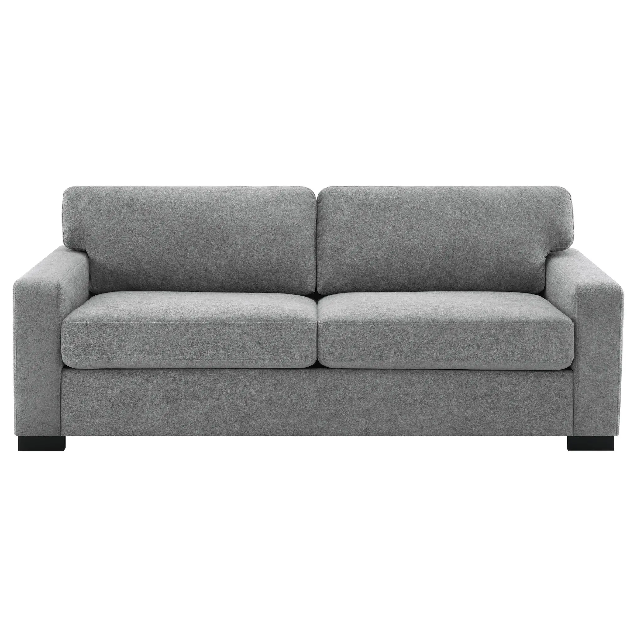 Simpson Sleeper Sofa with Queen Mattress Grey - Image 5