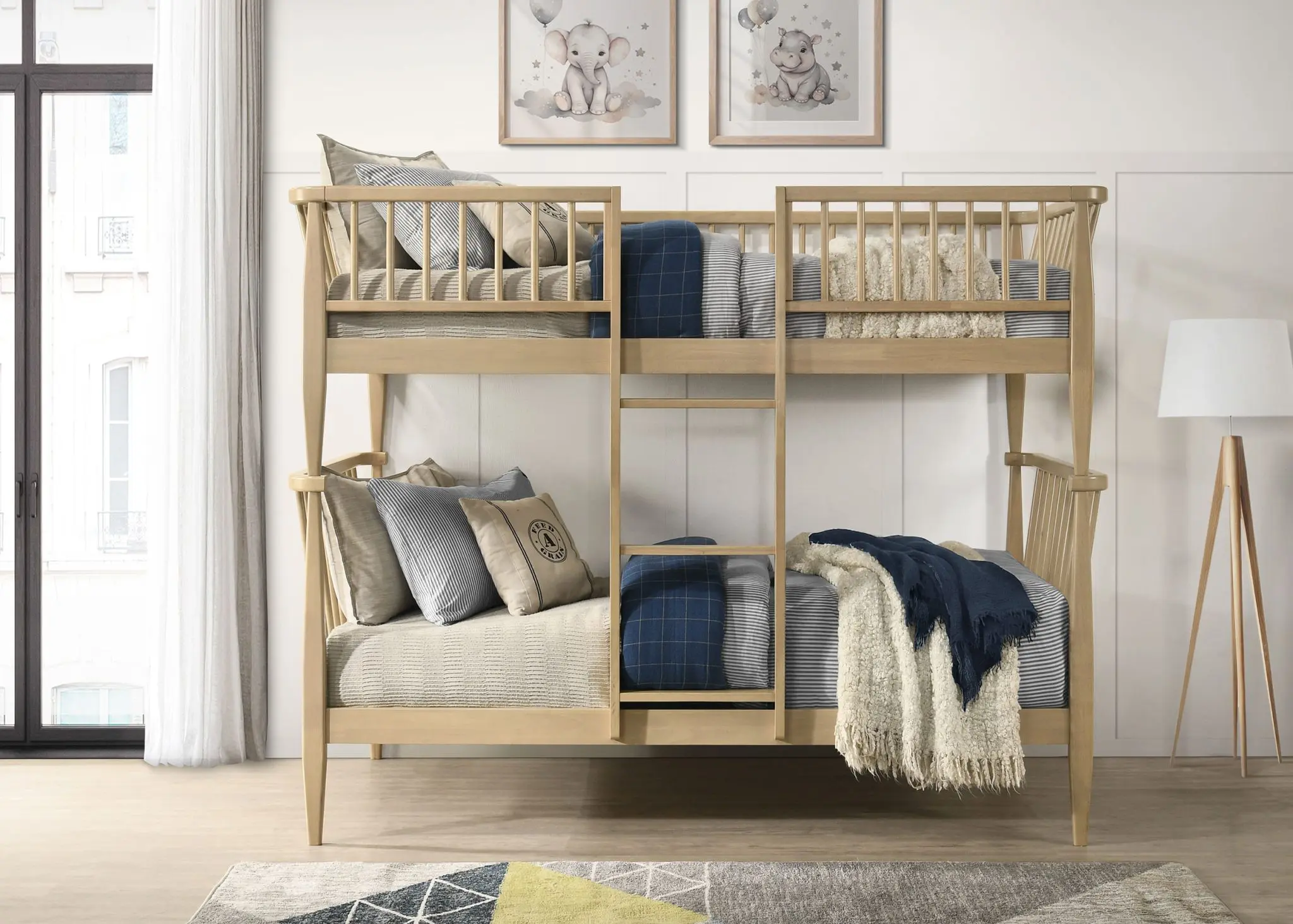 Abram Bunk Bed Twin over Twin