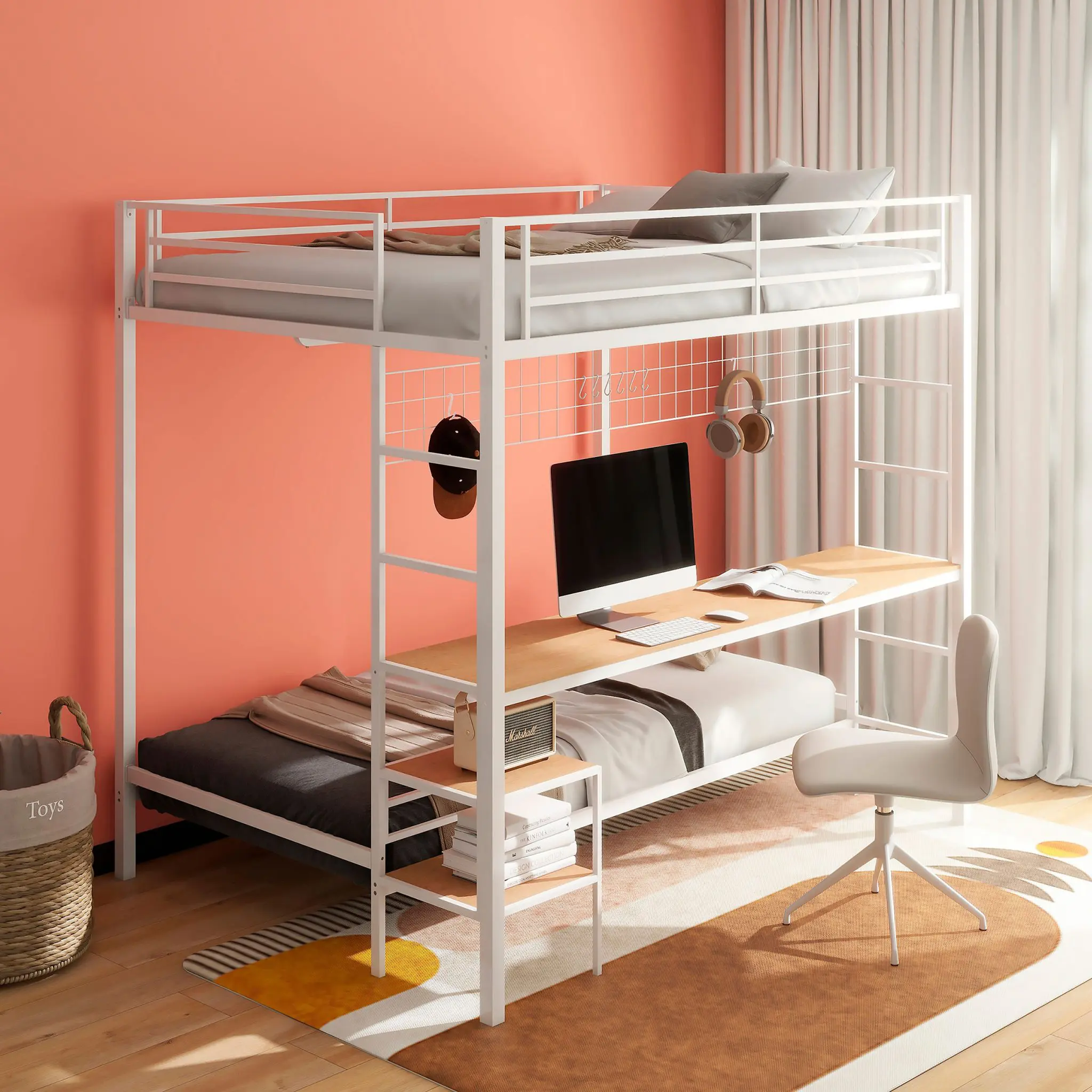 Bettoni Workstation Bunk Bed - Image 2