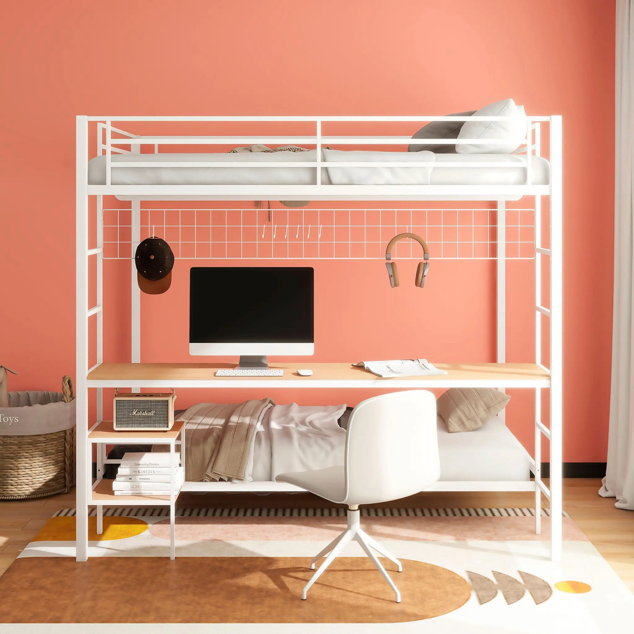 Bettoni Workstation Bunk Bed - Image 3