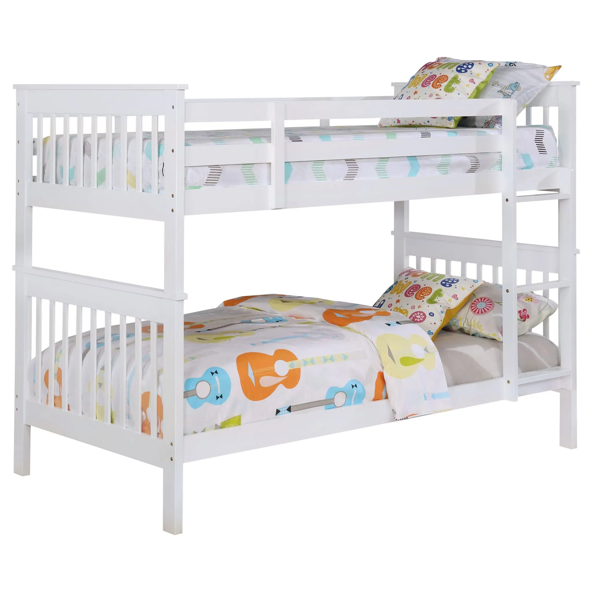 Chapman Bunk Bed Twin over Twin White - Image 3